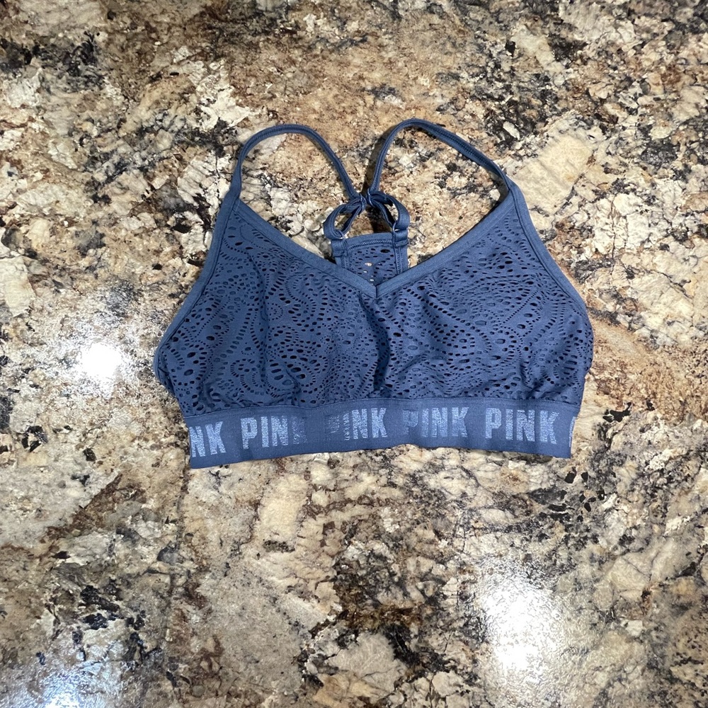 PINK womens sports bra size extra small